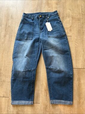 NWT Dingdi’s Blue Denim Jeans Label - Size L W30
